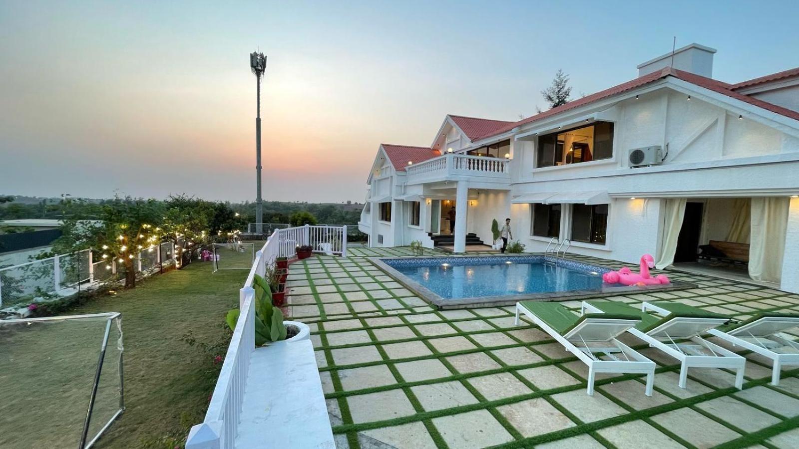 Ekostay Luxe - Casa Noah - Paddle Court & Sunset Point Lonavala Extérieur photo