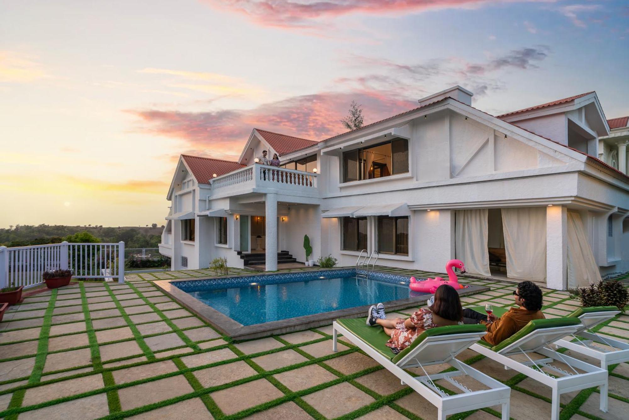 Ekostay Luxe - Casa Noah - Paddle Court & Sunset Point Lonavala Extérieur photo